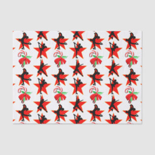PAPEL DE SEDA DISEÑOS DE NAVIDADES DE PATINAJE FESTIVO