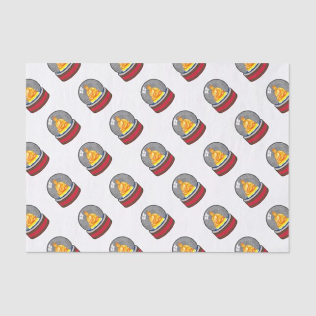 Papel De Seda Diseños de Navidades Zen (Anverso)