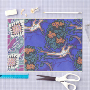 Papel De Seda Diseños florales vintage   Émile-Allain Séguy