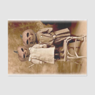 Papel De Seda Disfraces de calabaza para niños de Halloween