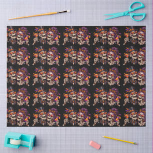 Papel De Seda Disfraces y Cócteles Fiesta de Halloween para Adul
