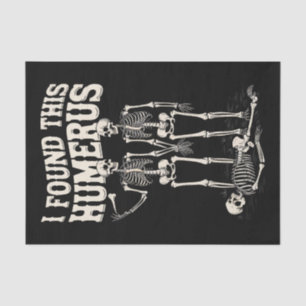 Papel De Seda Disfraz Divertido de Esqueleto de Halloween Encont