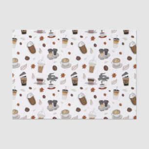 Papel De Seda Disfrute de su negocio de café