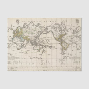 Papel De Seda distribución de la gente germánica de Indo