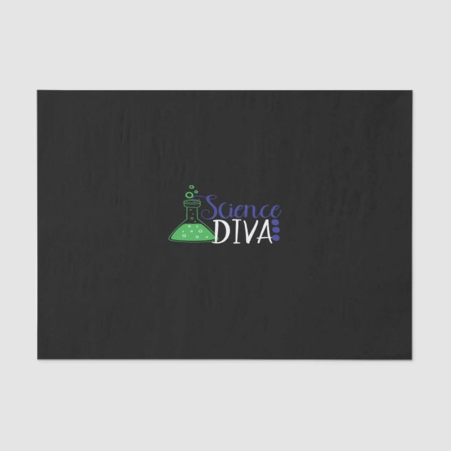 Papel De Seda diva de ciencia (Anverso)