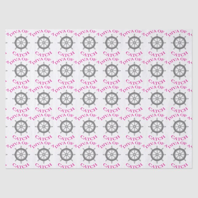 Papel De Seda "Diva de una trampa" (Anverso)