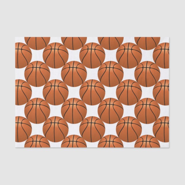 Papel De Seda Diversión del baloncesto (Anverso)