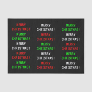 Papel De Seda ¡Diversión, FELICES NAVIDAD de la mirada del