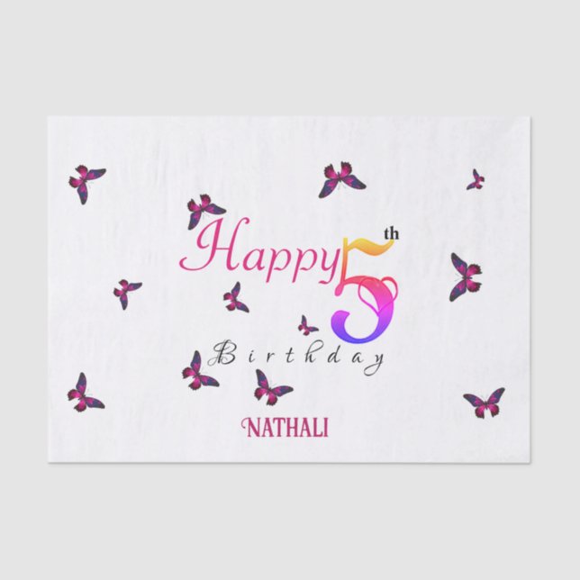 Papel De Seda Diversión fluctuante (Anverso)