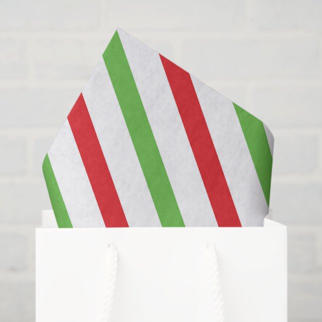 Papel De Seda Diversión Pizza estriba patrón tejido fiesta (Bolsa de regalo)