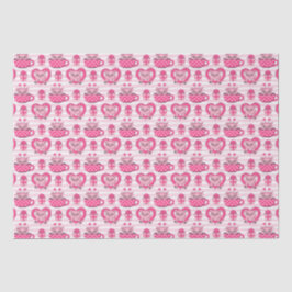 Papel De Seda Divertido pig Love Pun