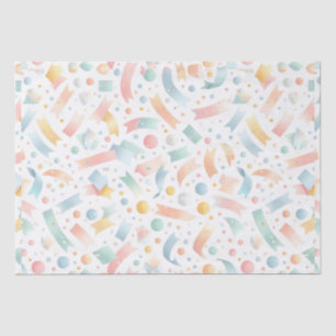 Papel De Seda Divertidos niños Confetti Colorido Pastel Cumpleañ