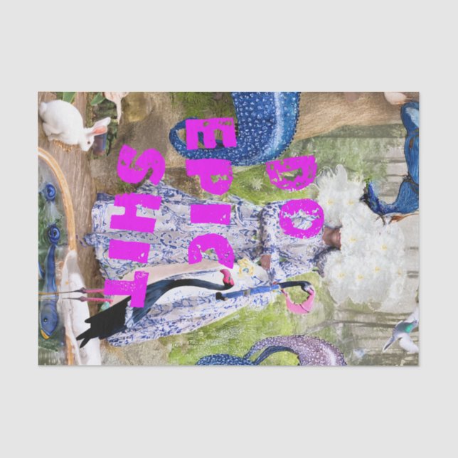 Papel De Seda Do Epic S##T Tejido (Anverso)