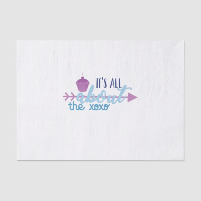 Papel De Seda Doble Regalo Se Trata De XO (Anverso)