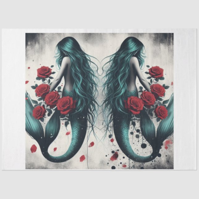 Papel De Seda Doble sirena (Anverso)