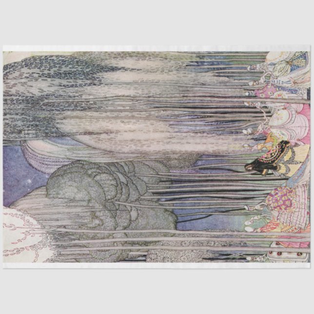 Papel De Seda Doce princesas bailarinas (Anverso)