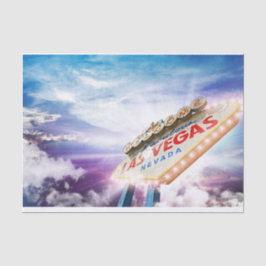 Papel De Seda Documento de bienvenida de Las Vegas