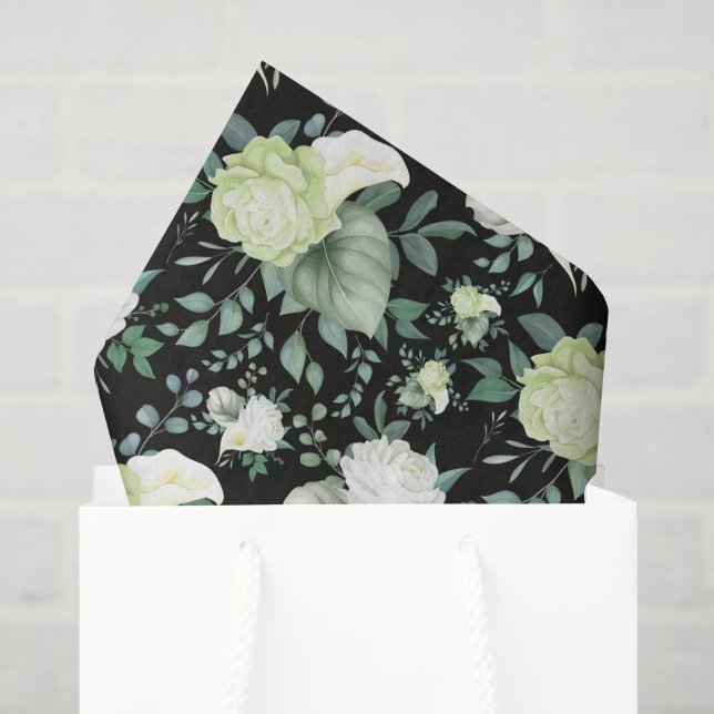 Papel De Seda Documento de discusión para rosas (Bolsa de regalo)