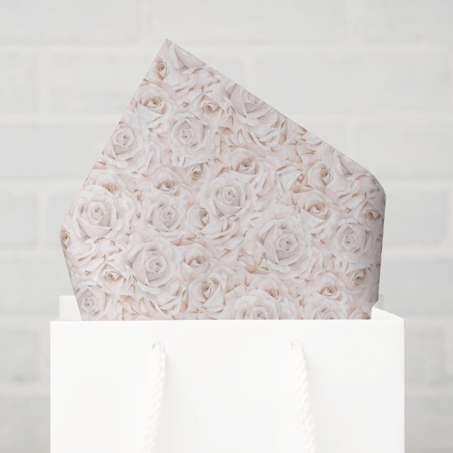 Papel De Seda Documento de discusión para rosas (Bolsa de regalo)