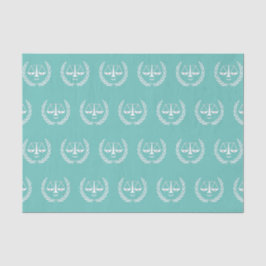 Papel De Seda Documento de té creativo para regalo de abogado