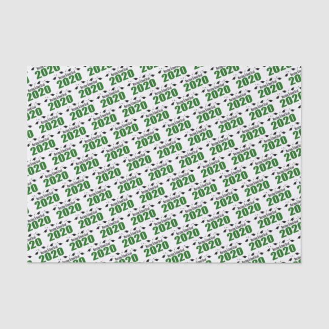 Papel De Seda Documento sobre el tema de graduación de la Escuel (Anverso)