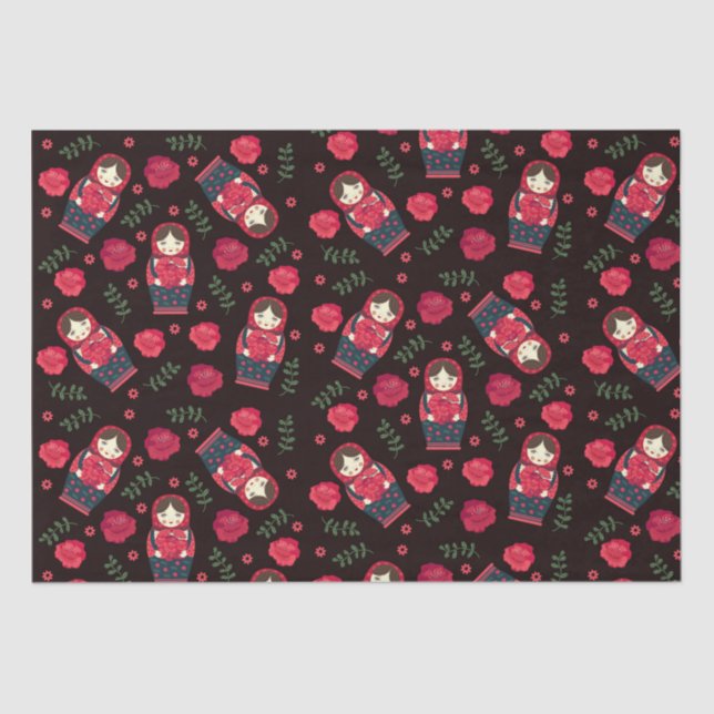 Papel De Seda Dólares anidantes (Anverso)