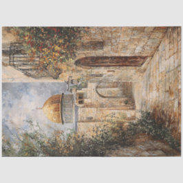 Papel De Seda Domo de la roca en Jerusalén