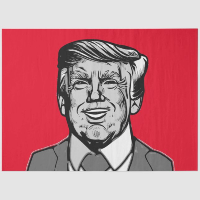 PAPEL DE SEDA DONALD TRUMP (Anverso)