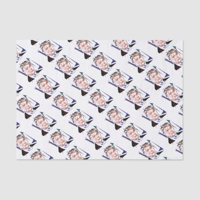 Papel De Seda Donald Trump (Anverso)