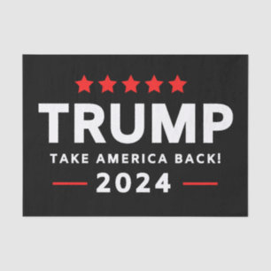 Papel De Seda Donald Trump 2024 recuperó a Estados Unidos