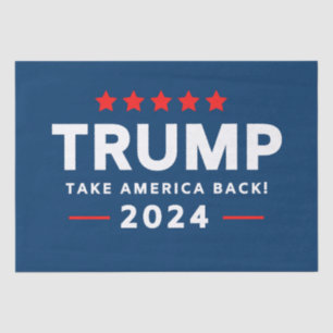 Papel De Seda Donald Trump 2024 recuperó a Estados Unidos