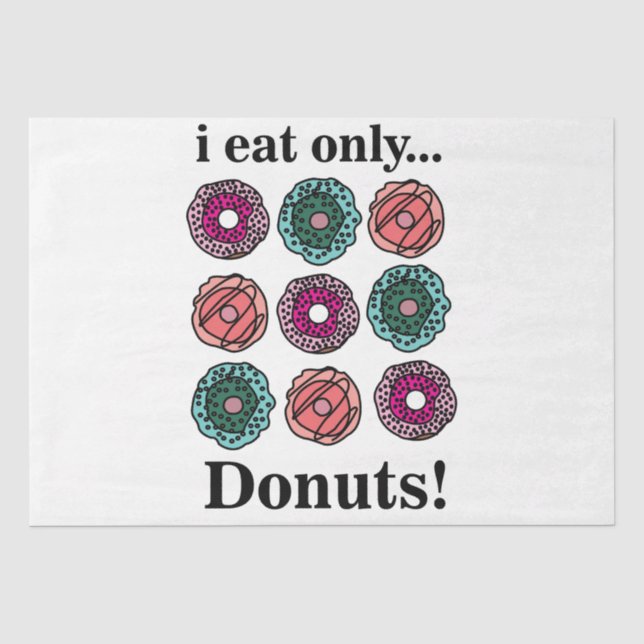 Papel De Seda Donas Como Solo Donas (Anverso)