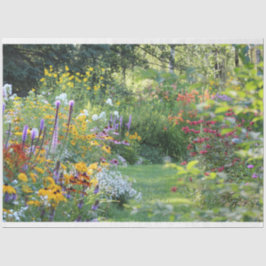 Papel De Seda Donde se reúnen tres jardines