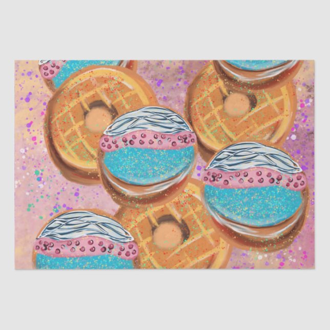 Papel De Seda Donuts (Anverso)