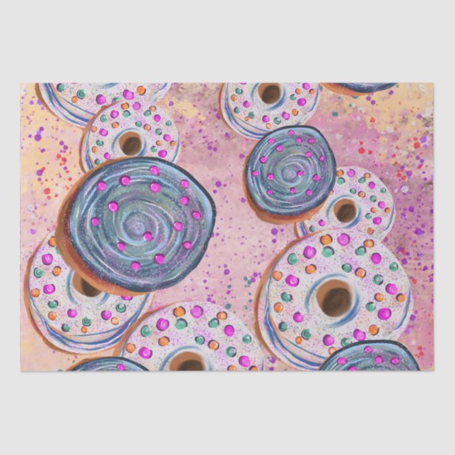 Papel De Seda Donuts (Anverso)