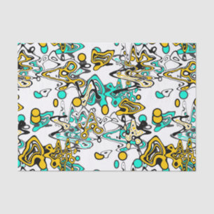 Papel De Seda Doodle, abstracto