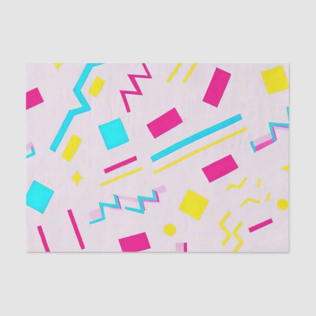 Papel De Seda Doodle de mano dibujado en 90 (Anverso)