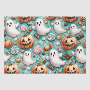 Papel De Seda Doodles de Halloween