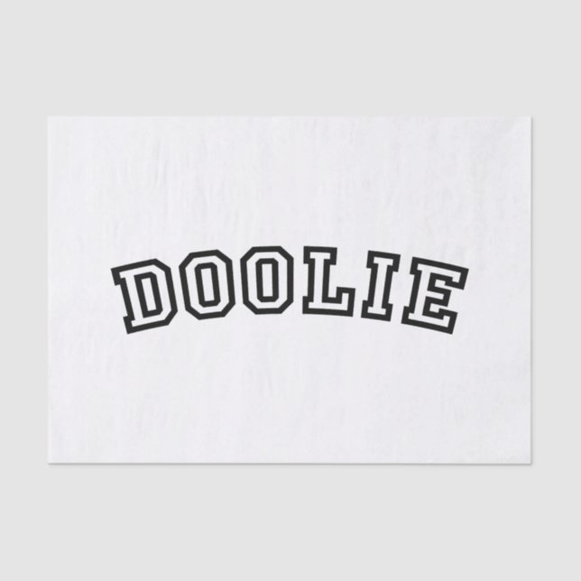 PAPEL DE SEDA DOOLIE (Anverso)
