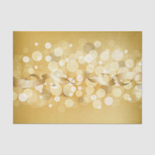 Papel De Seda dorado,amarillo,purpurina,bokek,orbs,círculo,patró