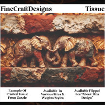 Dorado Rústico de Bronce y Elefantes EK1L