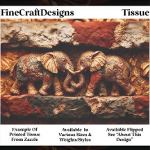 Dorado Rústico Elefantes EK1R y Bronce