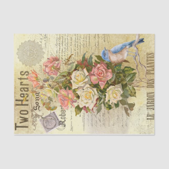 Papel De Seda Dos corazones (Anverso)