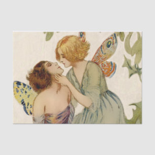 Papel De Seda “Dos hadas mariposa” de Erich Schutz