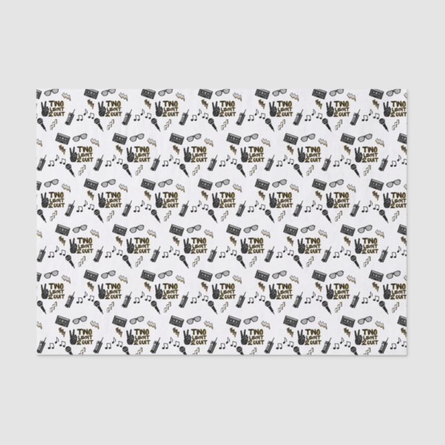 Papel De Seda Dos legit retro 90 en el Hip Hop segundo cumpleaño (Anverso)