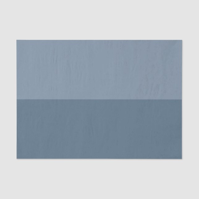 Papel De Seda Dos tonos - azul (Anverso)