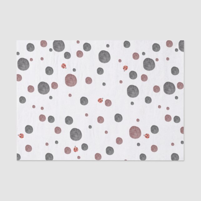 Papel De Seda Dosis de acuarela de mariposa (Anverso)