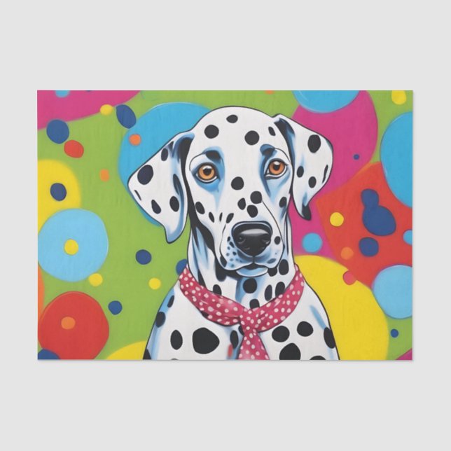 Papel De Seda Dot Dreams Dalmatian (Anverso)