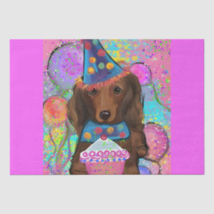 PAPEL DE SEDA DOXIE ROJO DE PELO LARGO