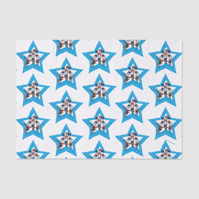 Papel De Seda Dr. Seuss | Gráfico de Gorras de Little Cats USA (Anverso)